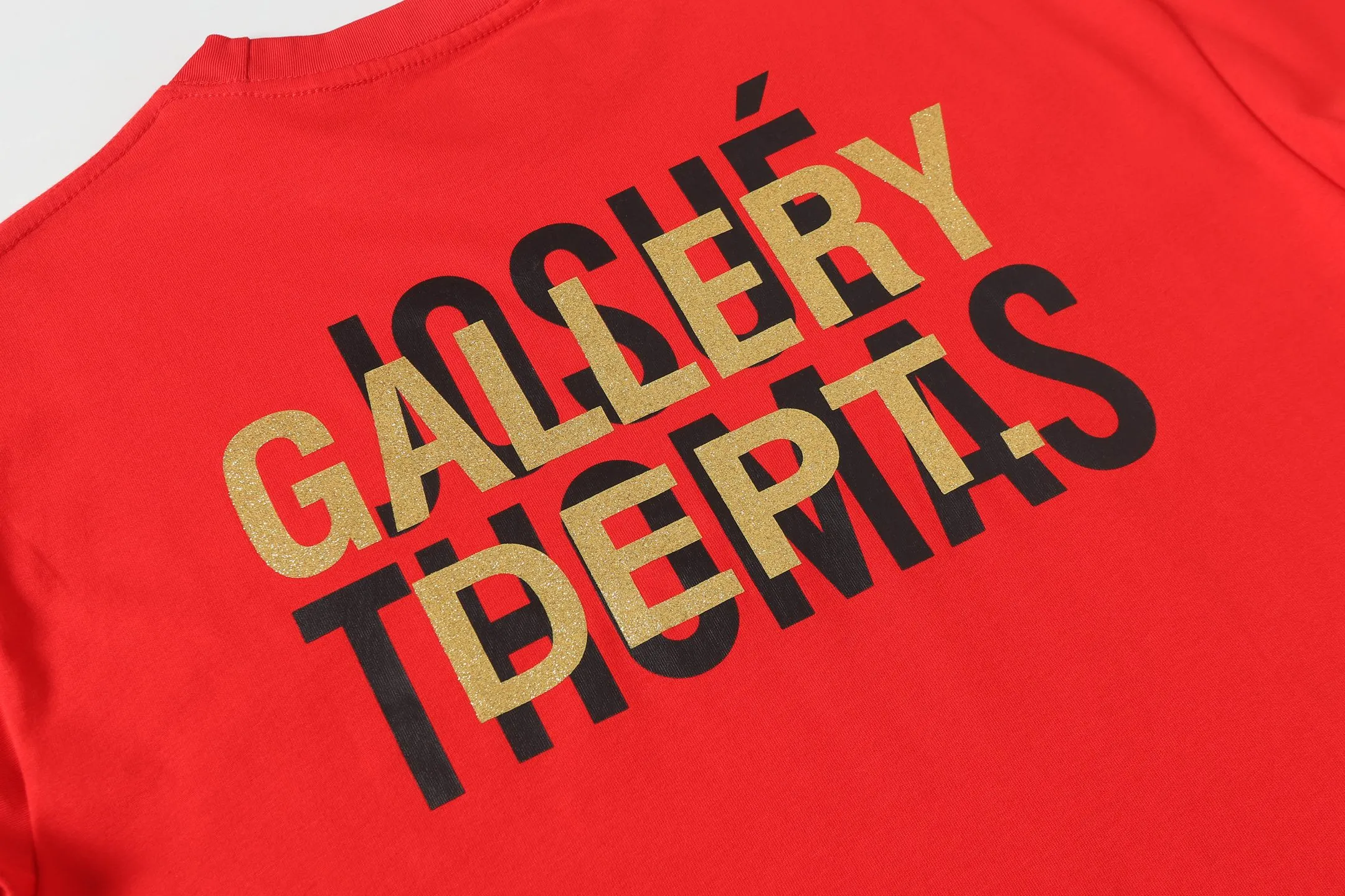 GALLERY.DEPT Summer new short-sleeved style No.: D3310P104 Color: Black Red Size: S M L XL